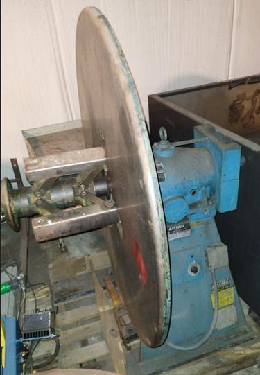 4,000 LBS X 12" LITTELL NO. 40-12 AUTO CENTERING REEL: YOBRO #24601