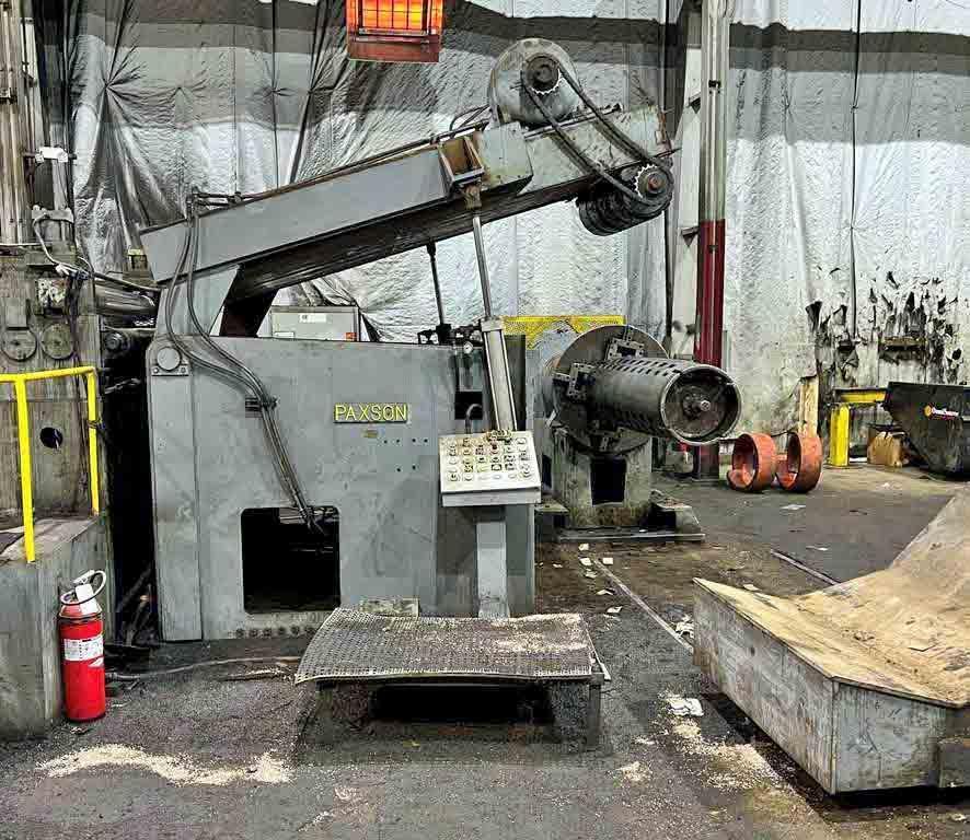 Peeler, Hold Down Roll, Paxson, 72" Wide