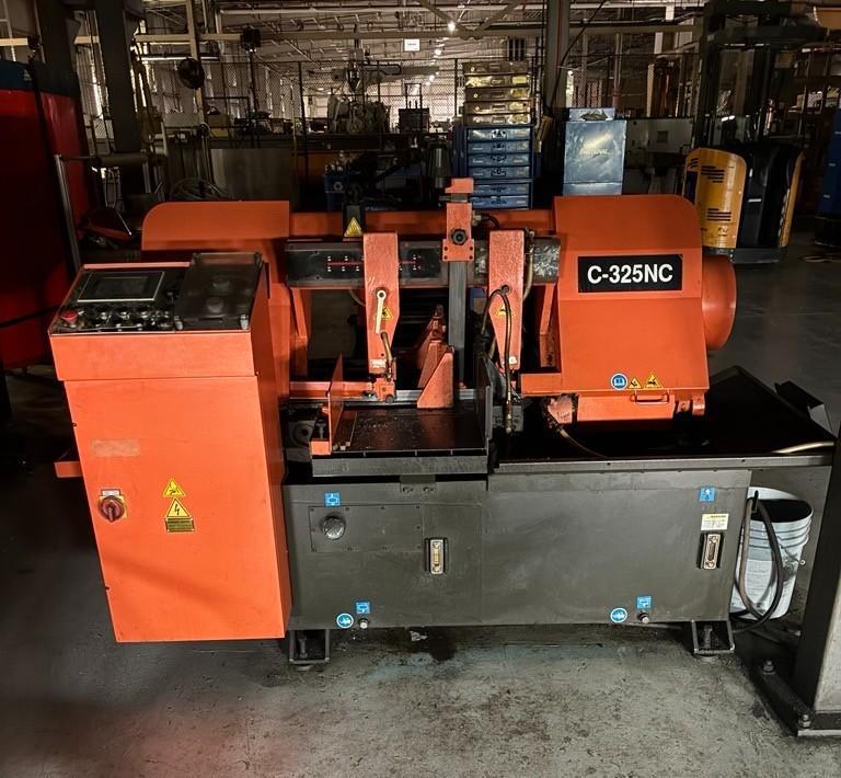 Cosen C-325NC Automatic 12.8" Horizontal Band Saw.