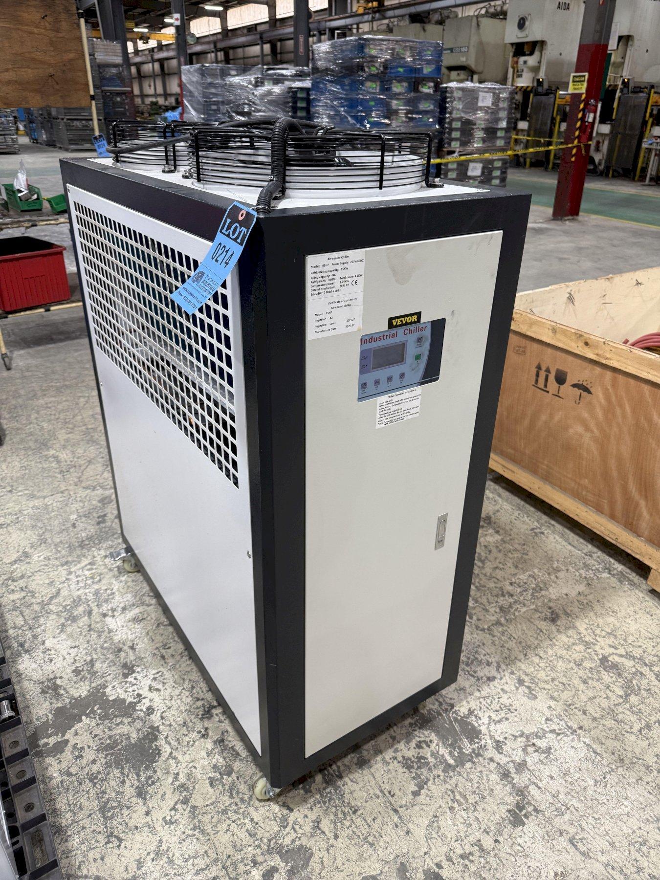 5 HP VEVOR INDUSTRIAL CHILLER 15KW