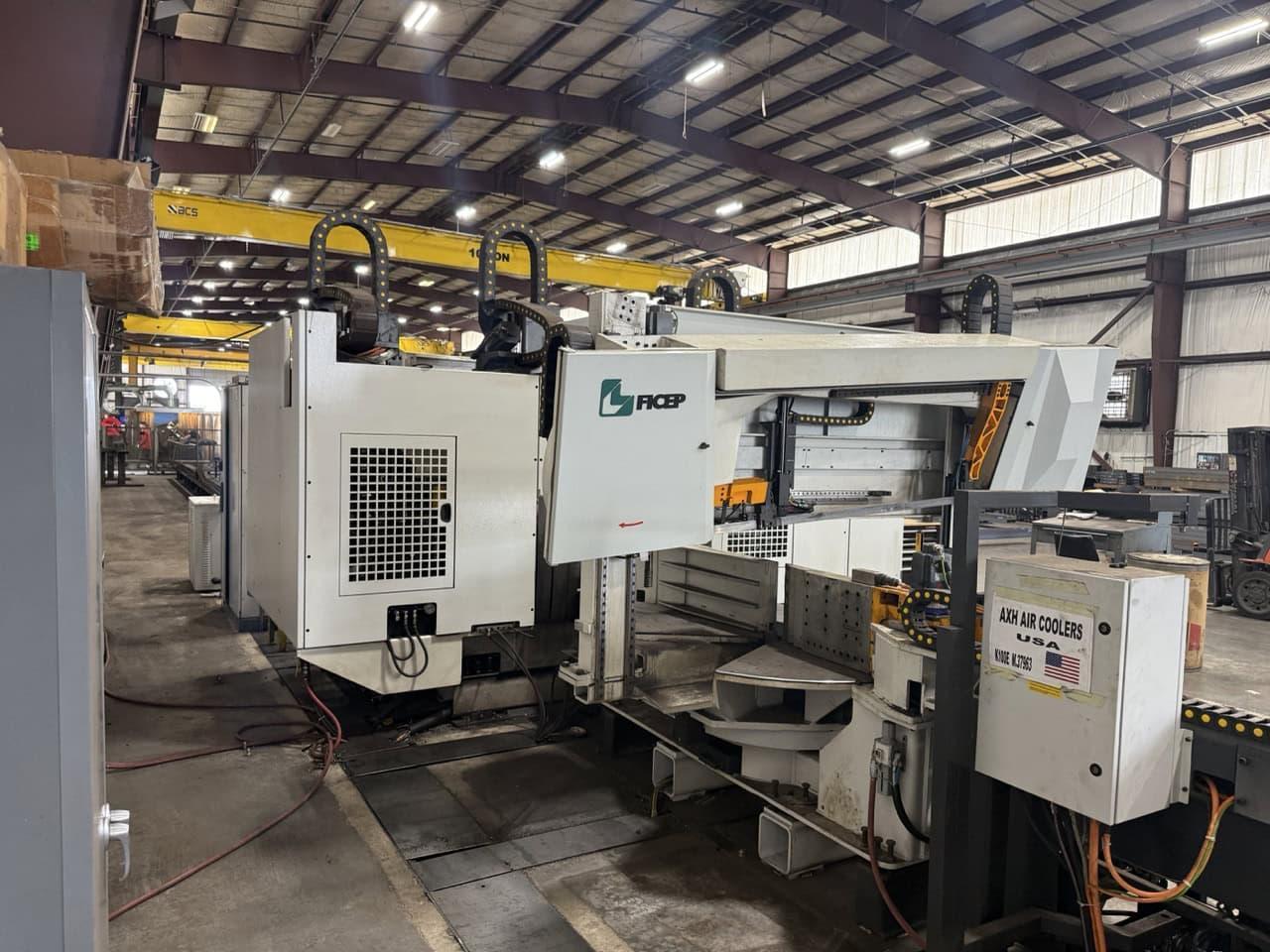 Ficep Valiant Steel Processing Line with 453 VLB Beam Drill & K100E Band Saw, 2021/2023