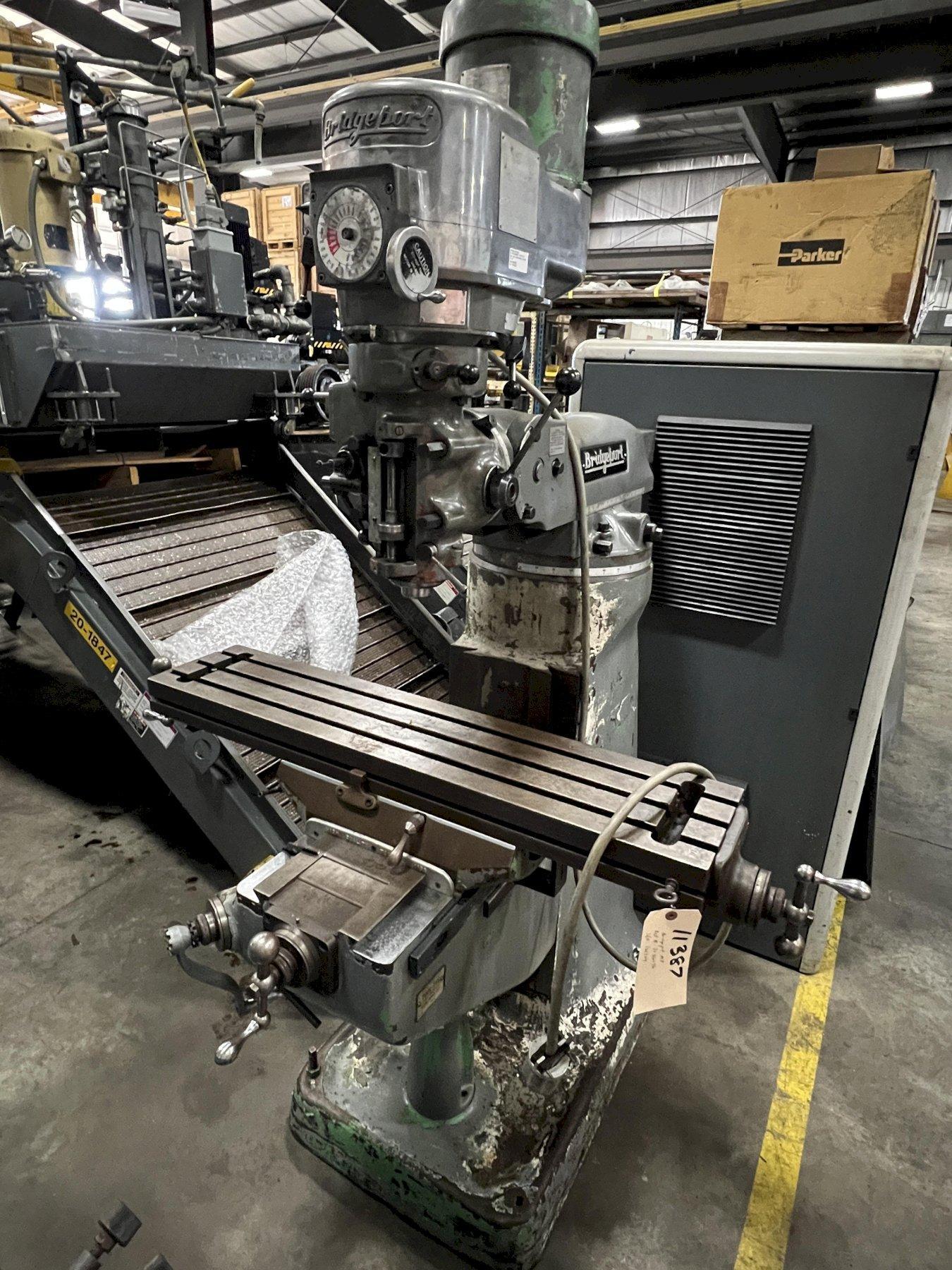 BRIDGEPORT SERIES 1 VERTICAL MILL, VARIABLE SPEED HEAD, 1974
