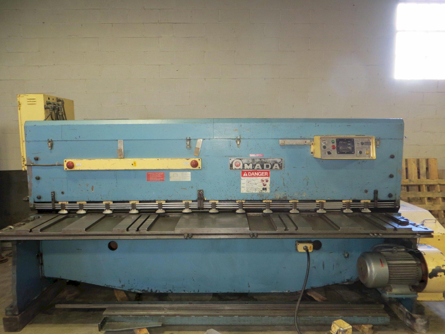 1/4" x 10' AMADA MODEL M-3060 MECHANICAL POWER SHEAR