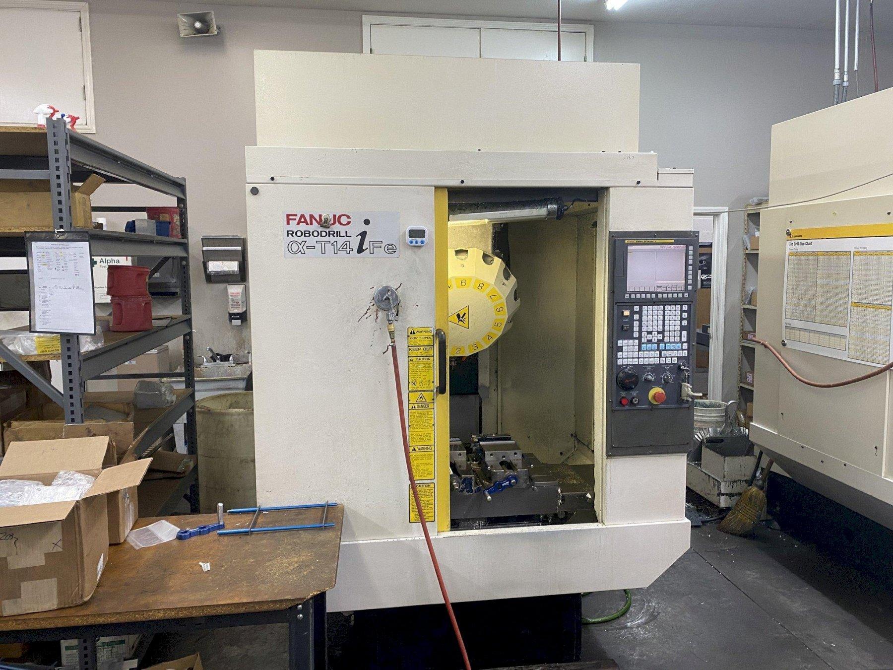 2009 Fanuc Robodrill a-T14iFe CNC Vertical Machining Center