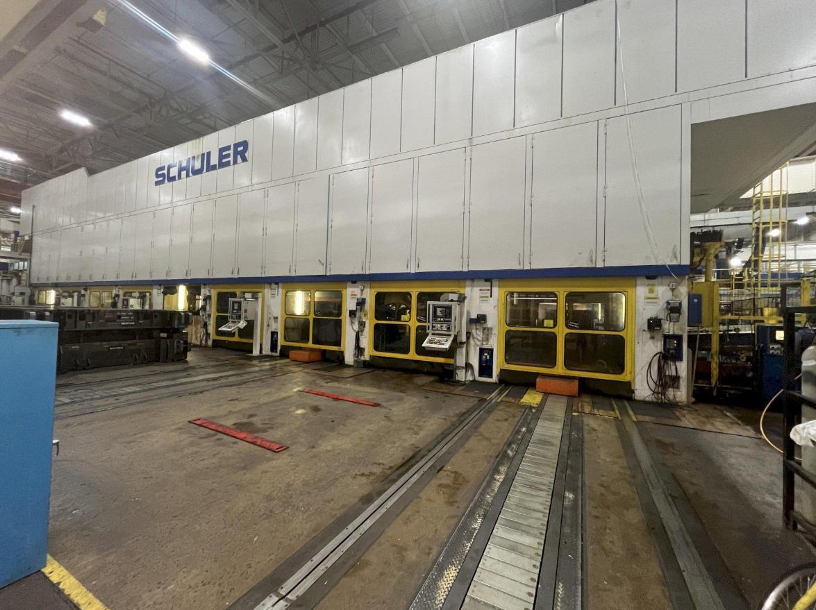 2500 Ton Schuler Hydraulic Tandem Line
