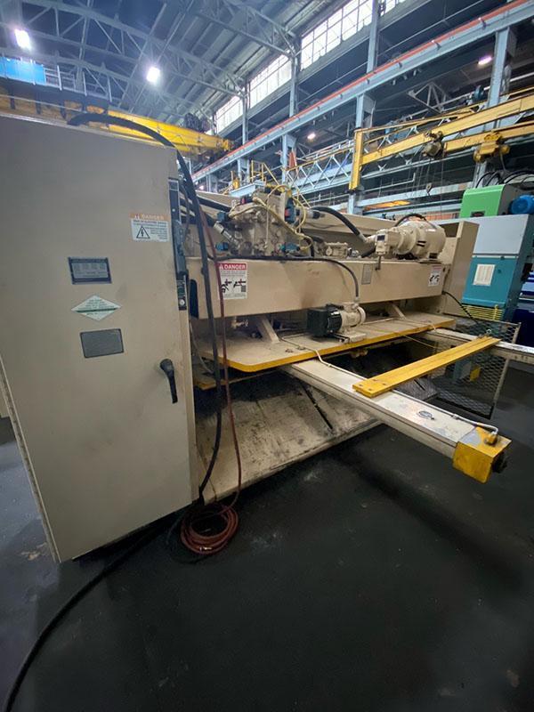 1/4" x 8 ft. Cincinnati Hydraulic Shear Model 250HS8