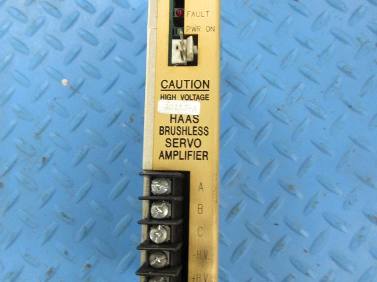 Used Haas Brushless Servo Amplifier For CNC Machine Axis Drives #4015J-A