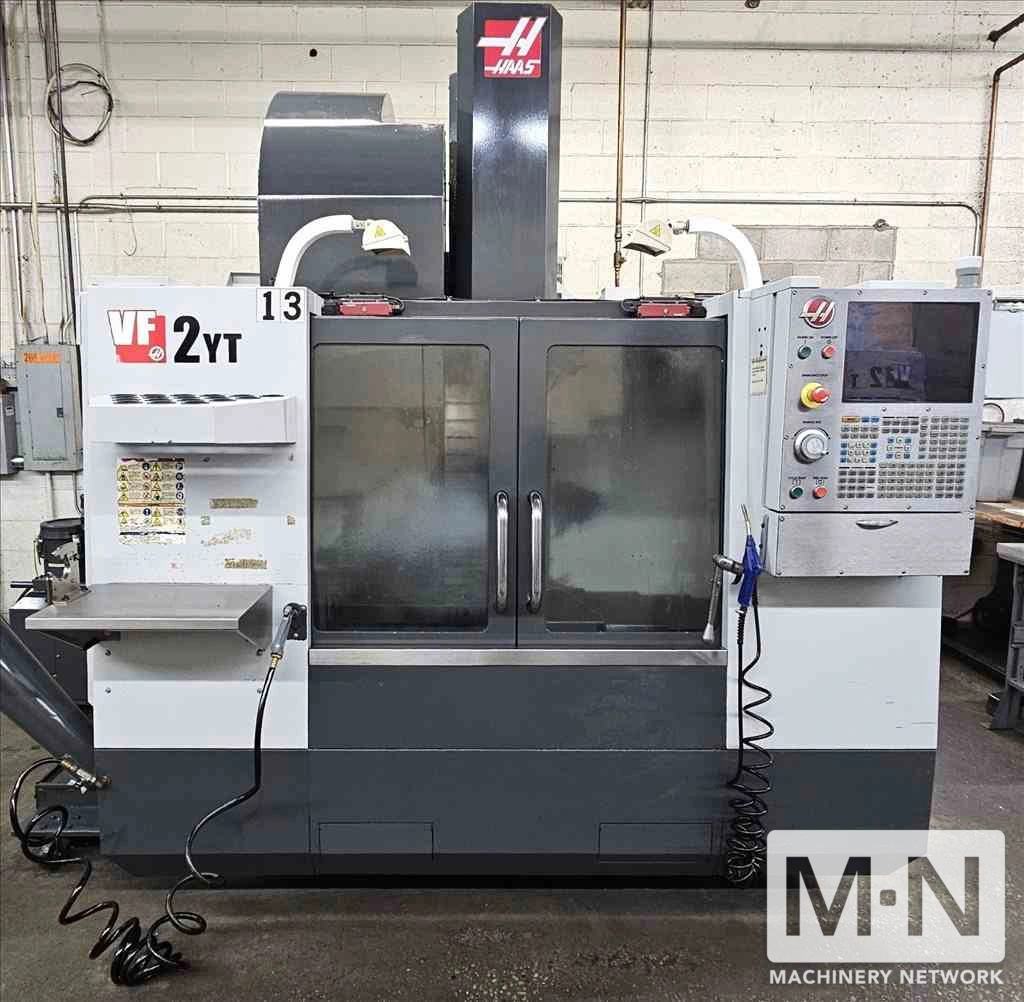 HAAS VF-2YT CNC Vertical Machining Center, 2015