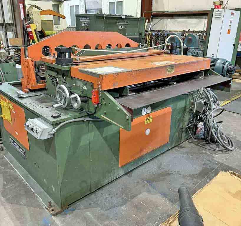 0.048" x 5' Bradbury Boss Flying Shear and Straightener STOCK# 4453