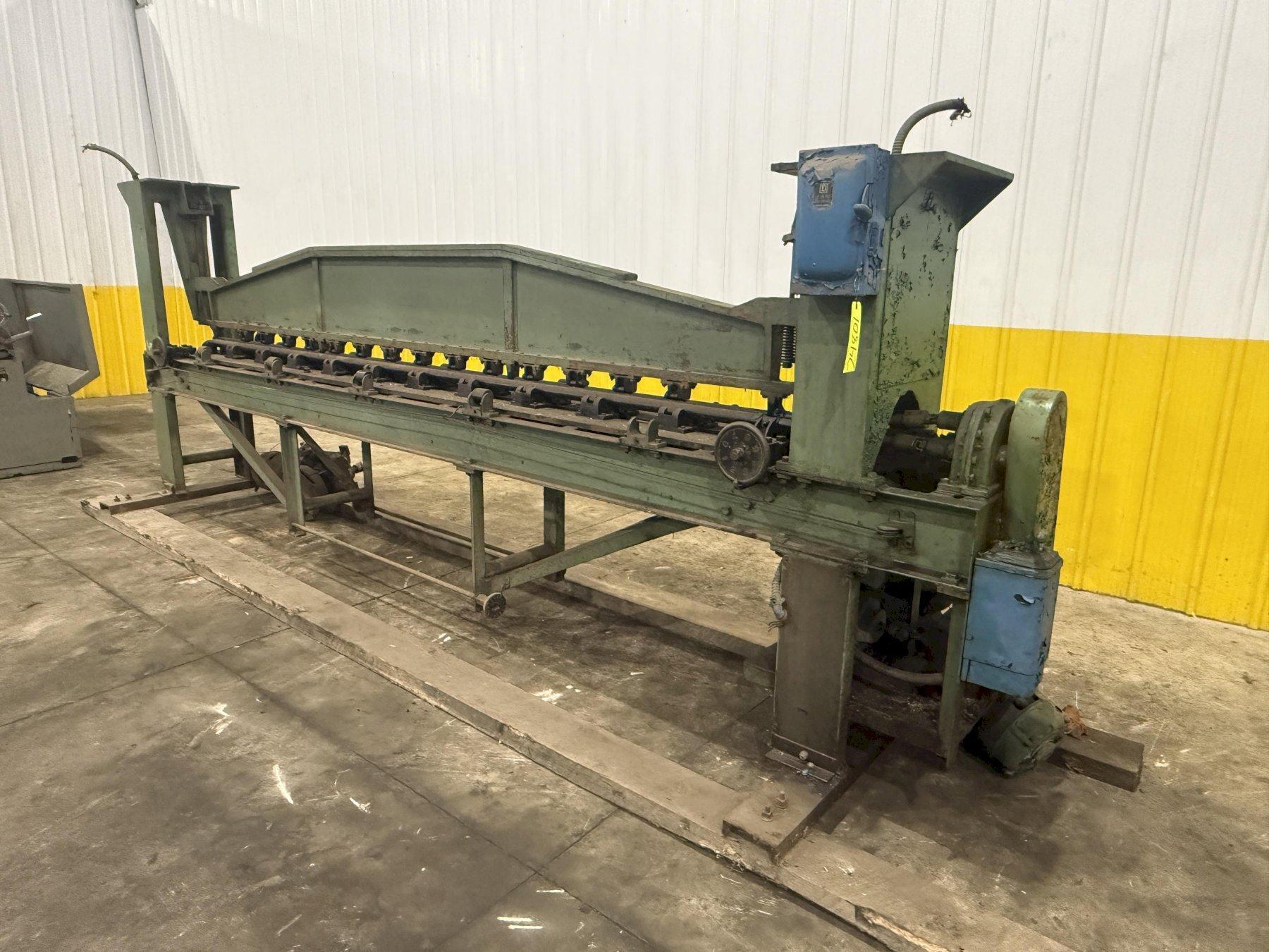 12' FARNHAM MODEL #5-41-8 ROLL FORMING MACHINE