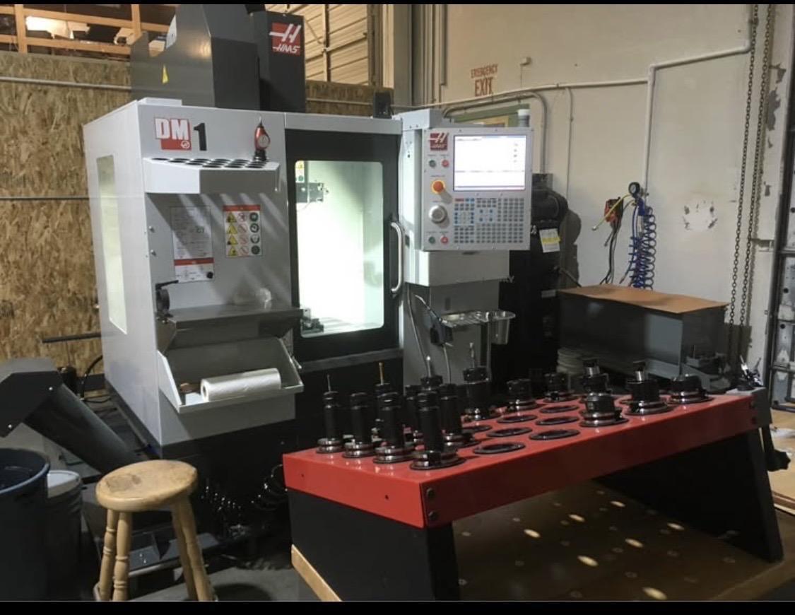 Haas DM-1 VMC, 2020 – HSM, Chip Conveyor