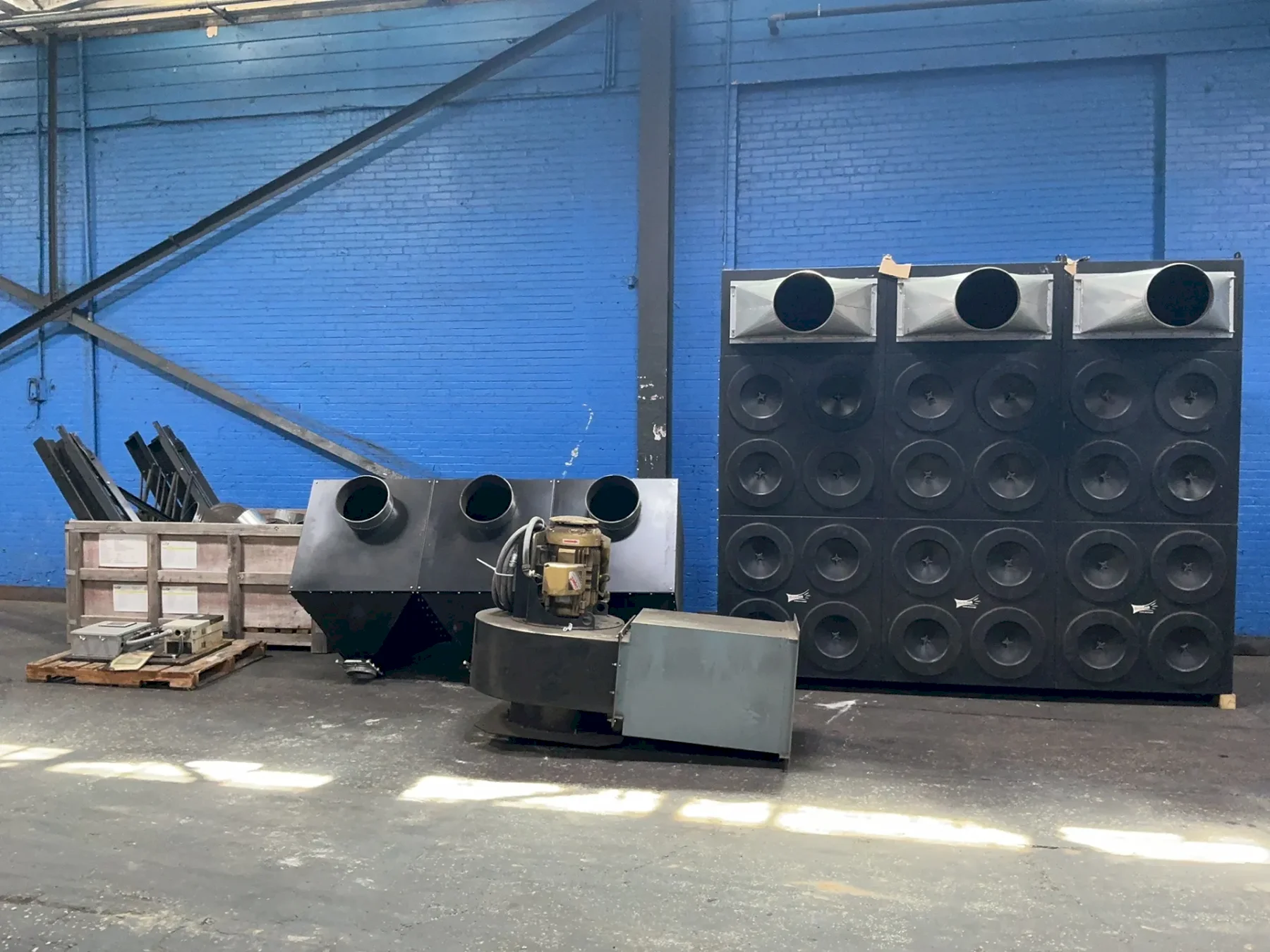 MICROAIR 30 HP DUST COLLECTOR SYSTEM  -  RP8-3