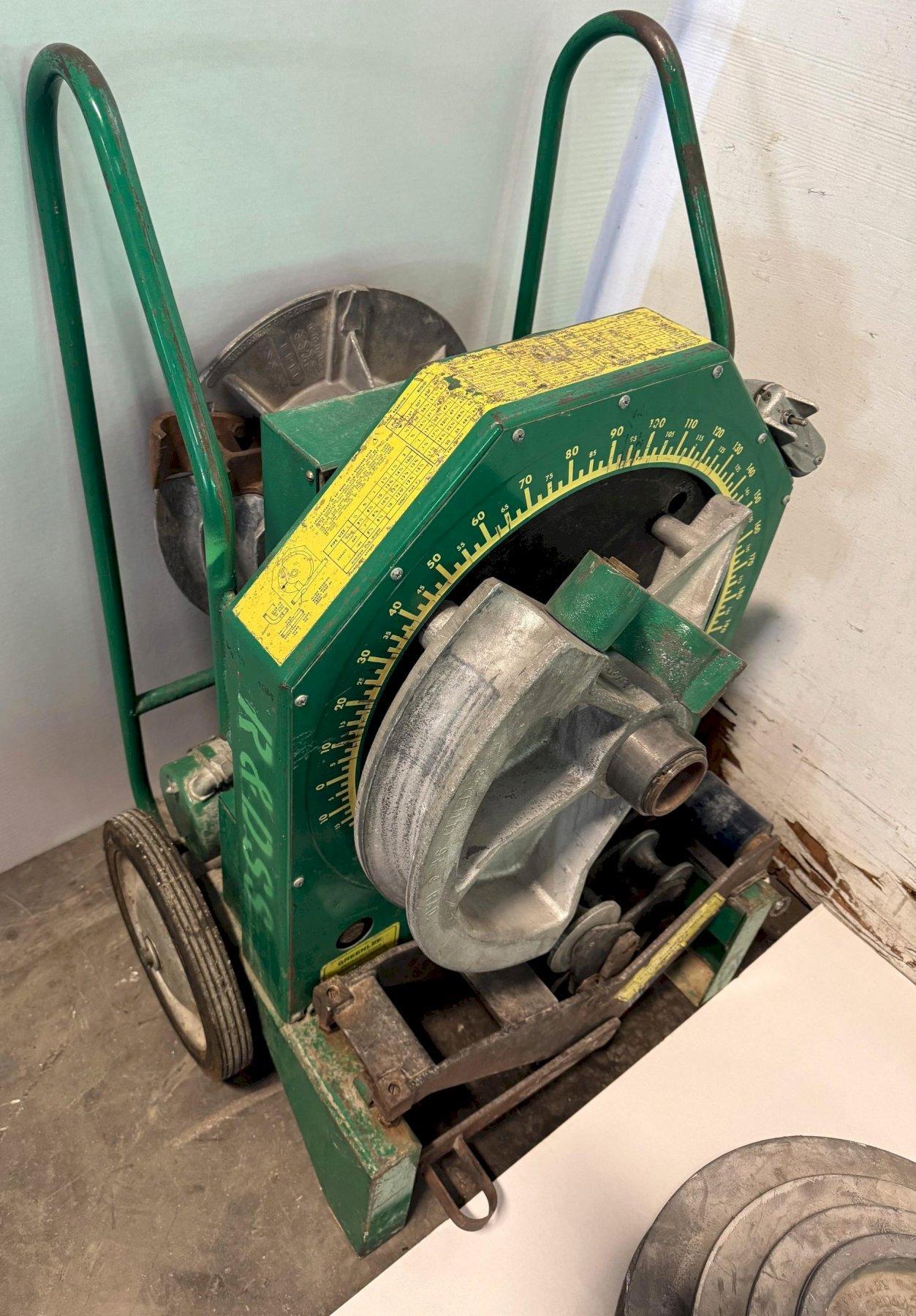 Greenlee Model 555 Bender, 1/2" - 2", Electric, 1 Phase