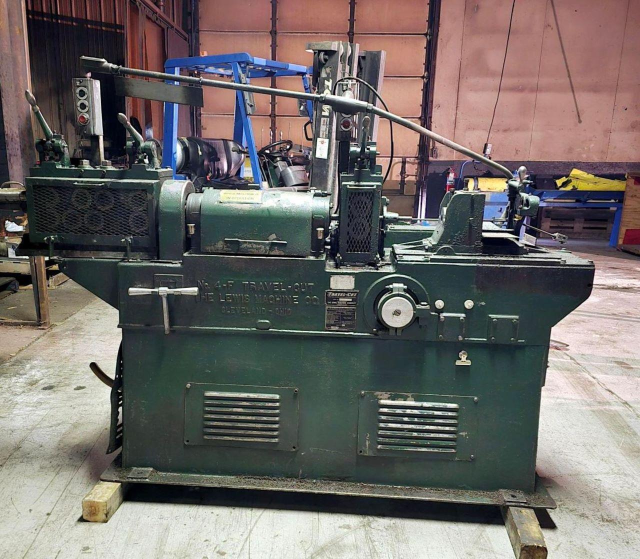 LEWIS Model 4F STRAIGHT & CUT-OFF MACHINE