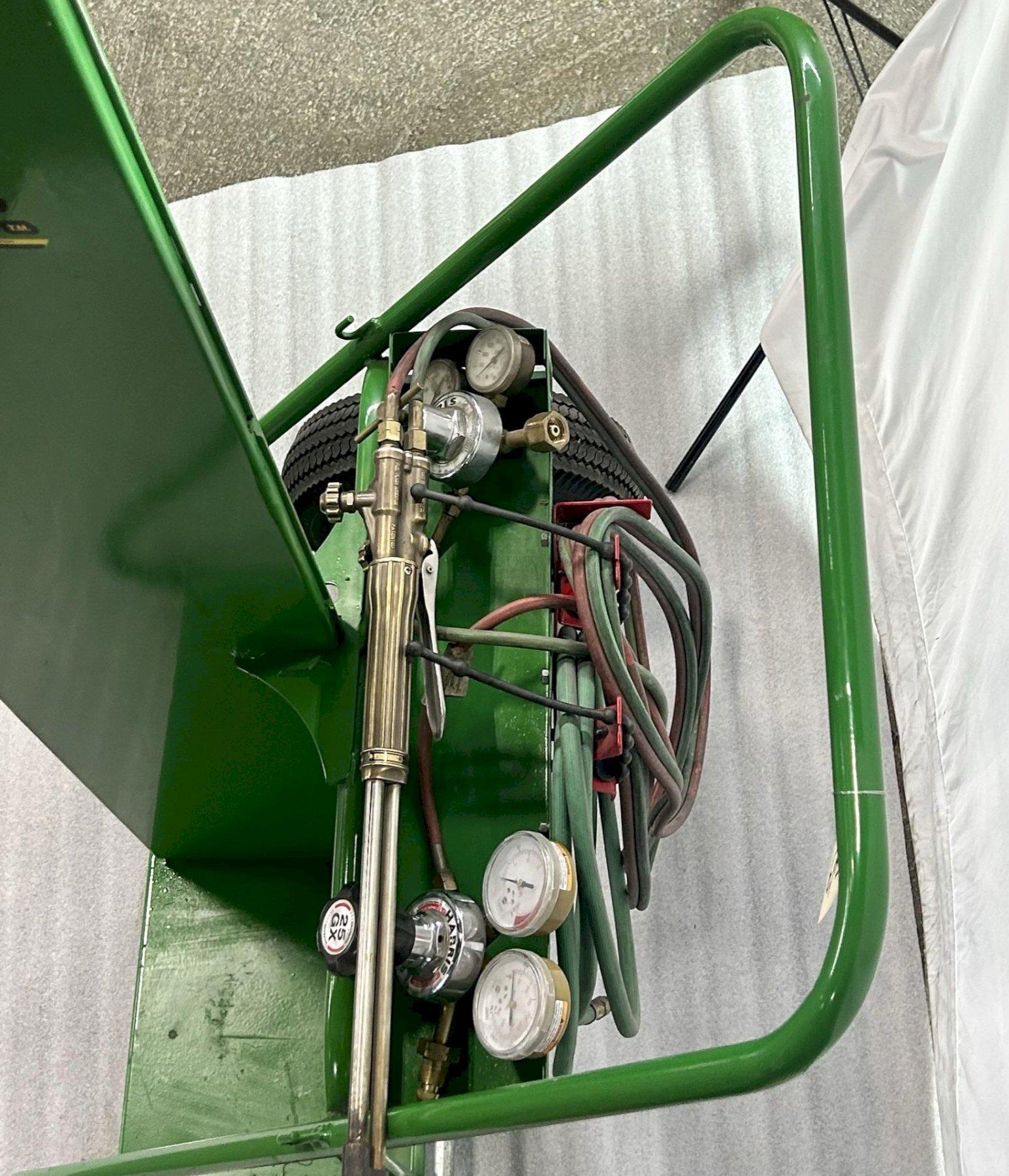 SAF-T-CART 24" FIREWALL WELDING CYLINDER HAND TRUCK, Model 402-16FW, 2 Cylinder Capacity, 400 LB Load Capacity, 13" x 24".