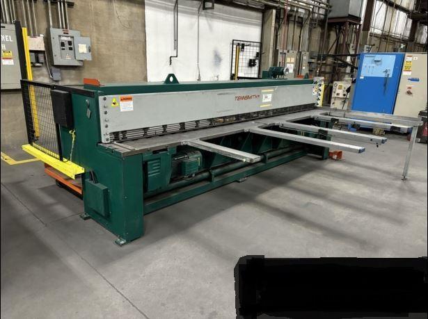 10 ga. x 12 ft, Used Tennsmith Power Shear, Model LM1210