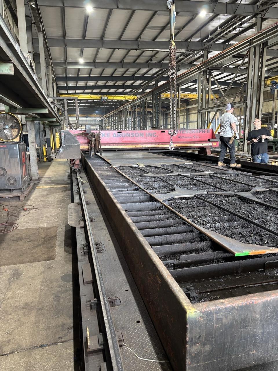 14′ x  45′ Koike Aronson Mastergraph-II CNC Plasma, 2009  – Hypertherm HPR400