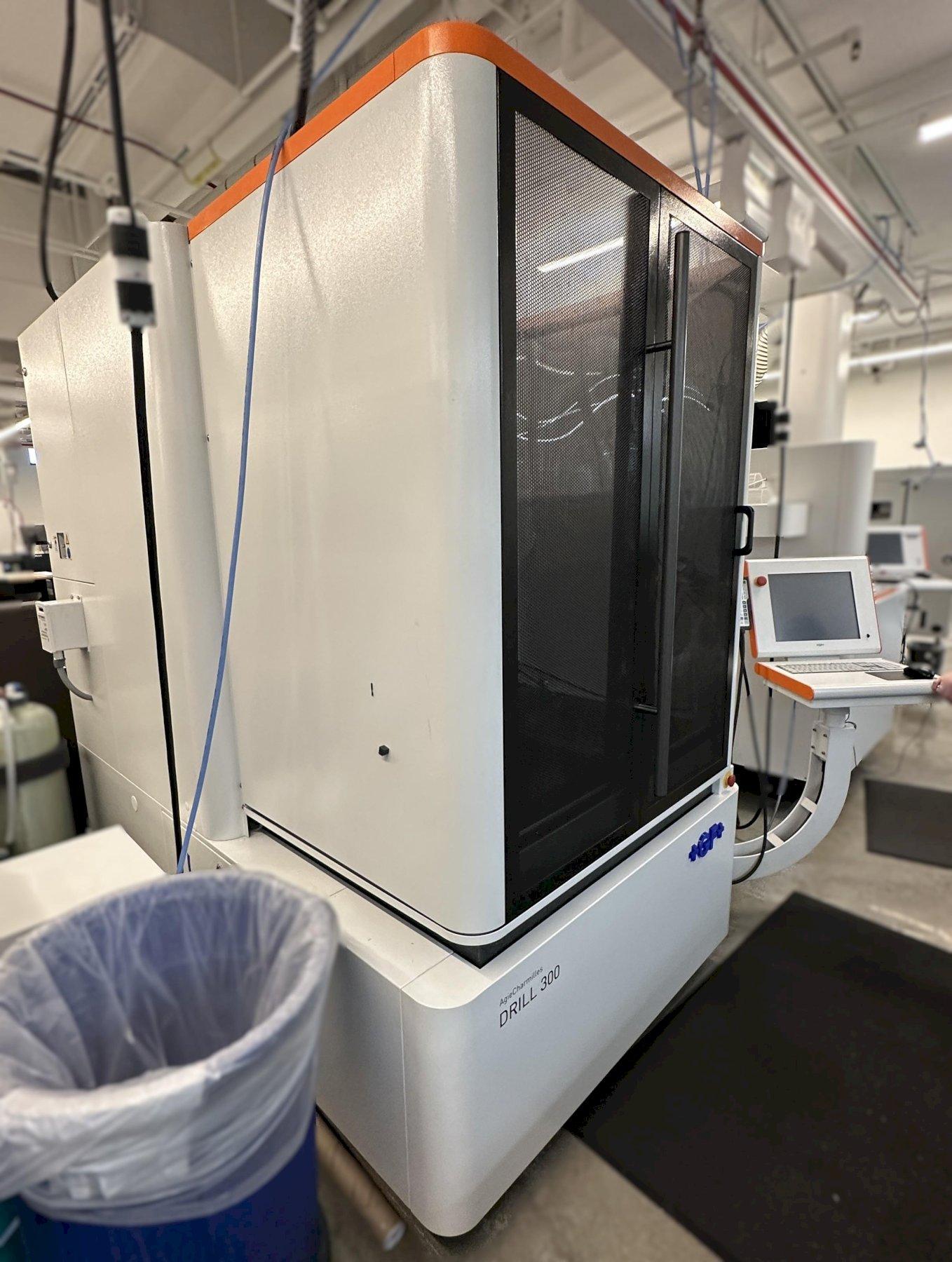 2022 Agie Charmilles Drill 300 w/ Electrode Changer, Guide Changer, ISPG Generator