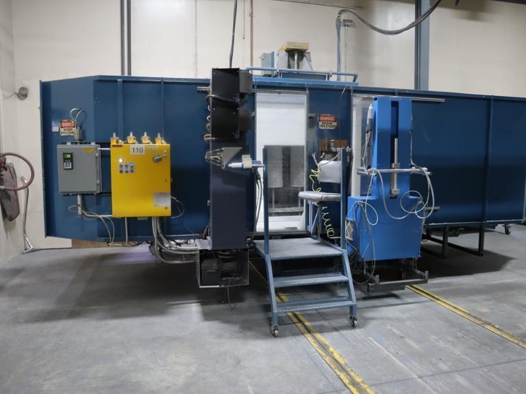 Therma-Tron-X Powder Coating Booth with Parker Ionics GX700M Elextrostatic Pain Controls- Auction Item