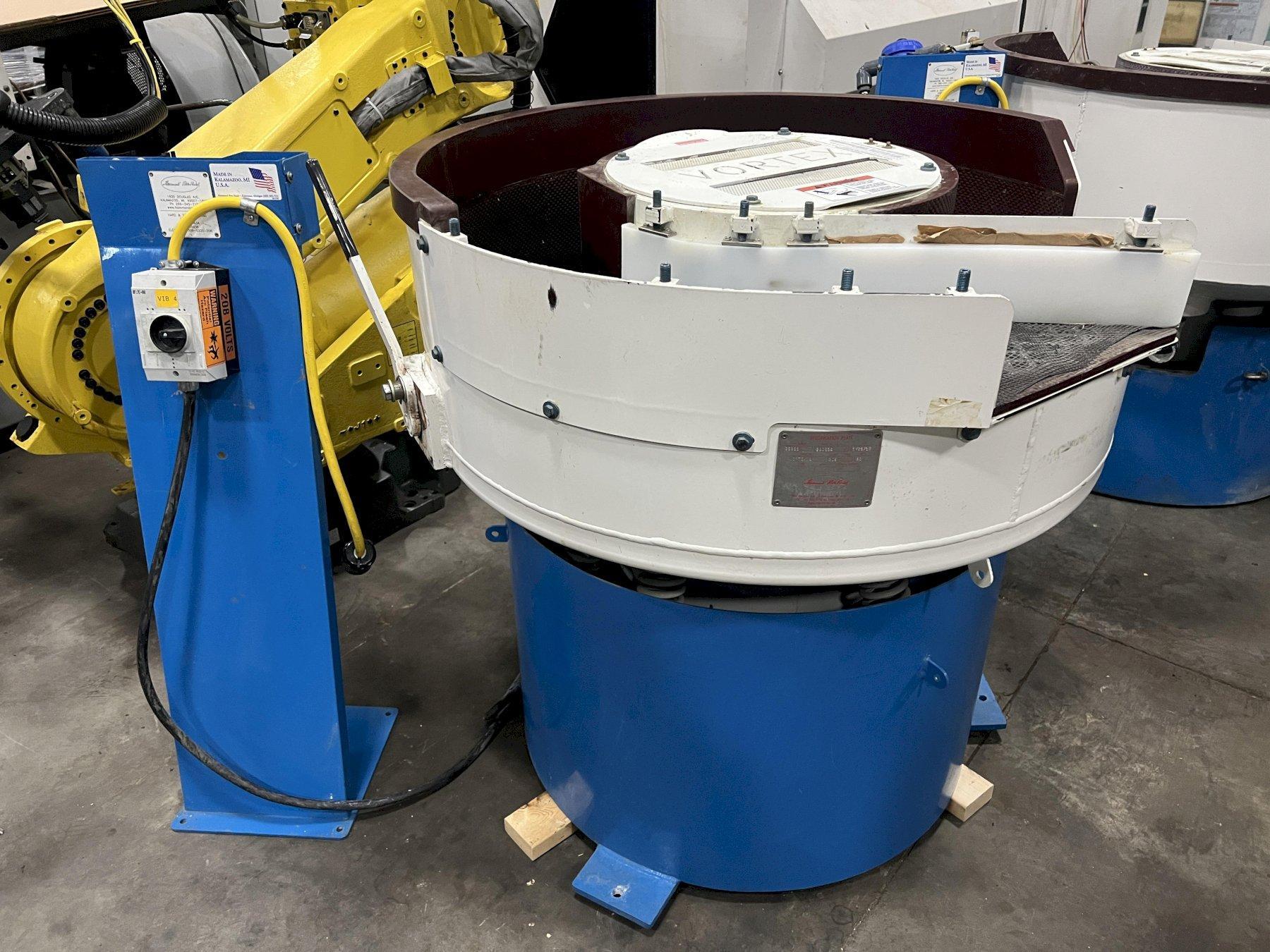 HAMMOND ROTO FINISH VIBRATORY BOWL, MODEL GEMINI VORTEX 4, 4.3 CU FT., 43.5" DIA, 2016