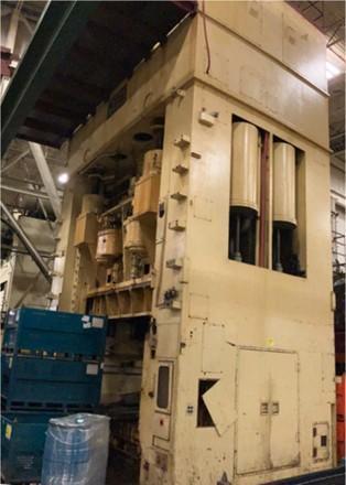 1000 Ton Danly Straight Side Press