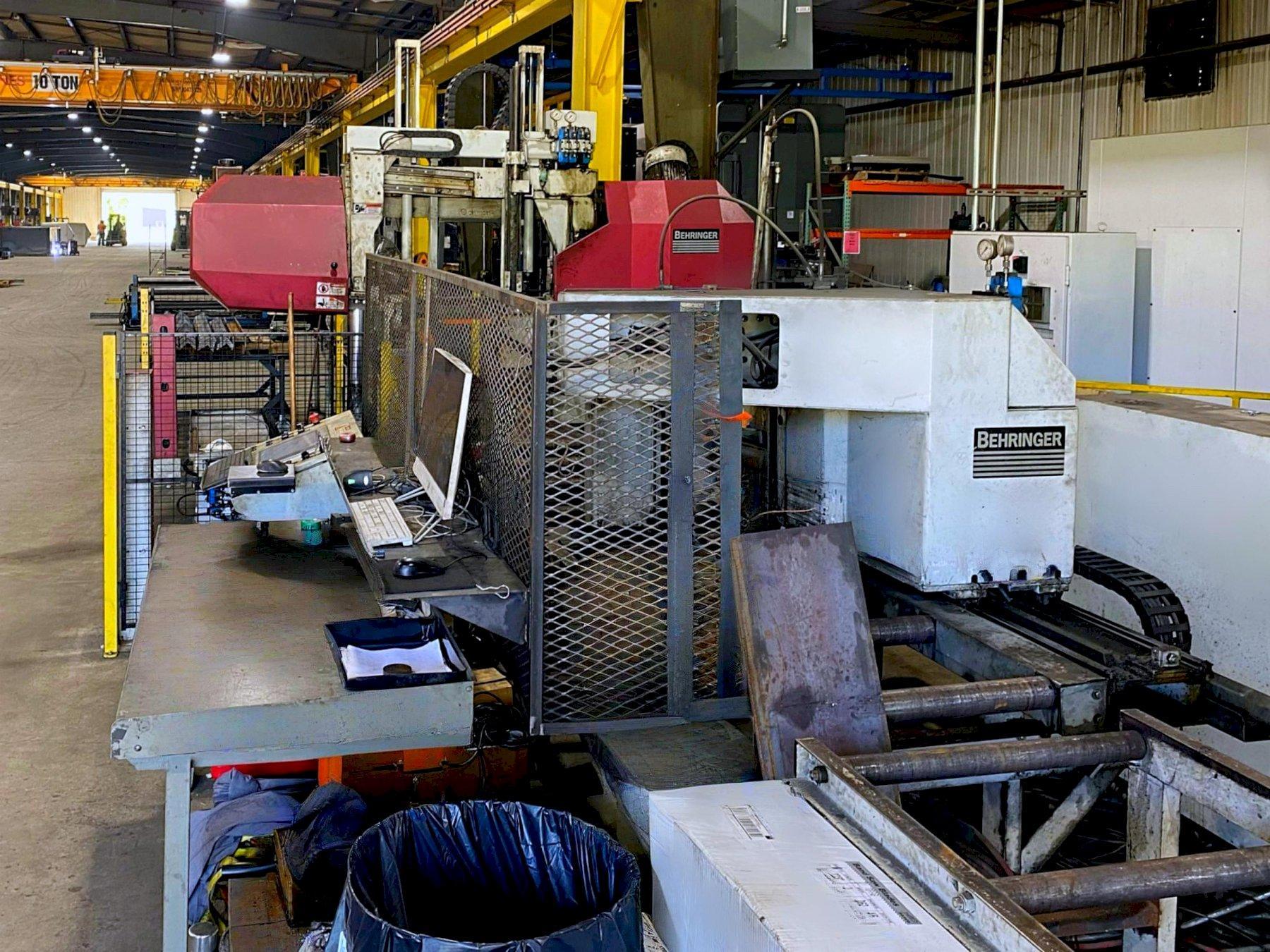 Behringer HBP 510-723GA Automatic Horizontal Dual-Column Miter Bandsaw