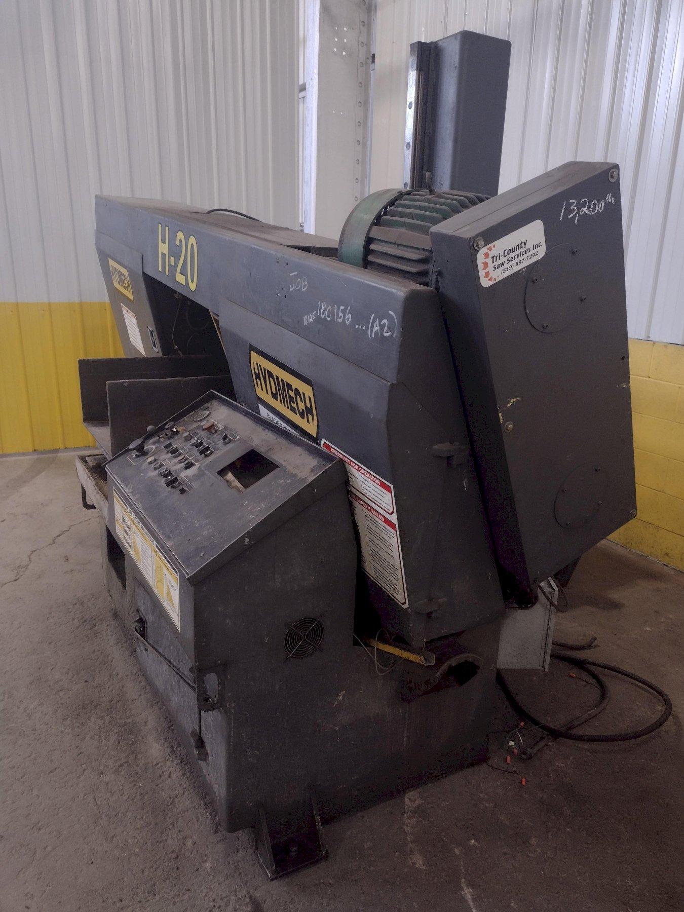 20" X 20" HYD-MECH MODEL H-20AC AUTOMATIC HORIZONTAL BAND SAW