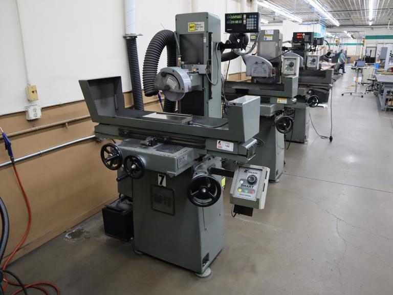 Mitsui High Tec MSG-200MH 6"x12" Hand Feed Surface Grinder, Sony 2-Axis DRO, EM Chuck, Coolant- Auction Item
