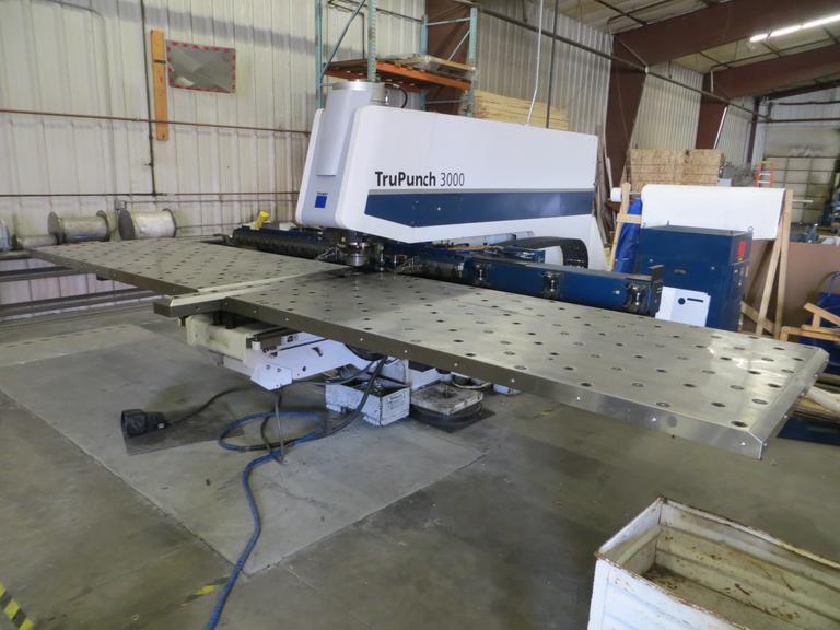 TRUMPF TRUPUNCH 3000 CNC ELECTRIC PUNCHING MACHINE