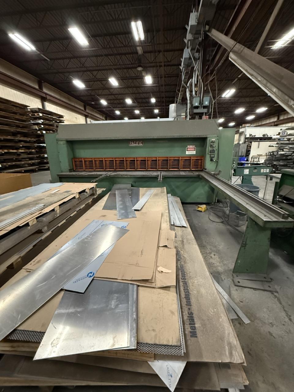 Pacific Hydraulic Shear 1/2″ x 12′