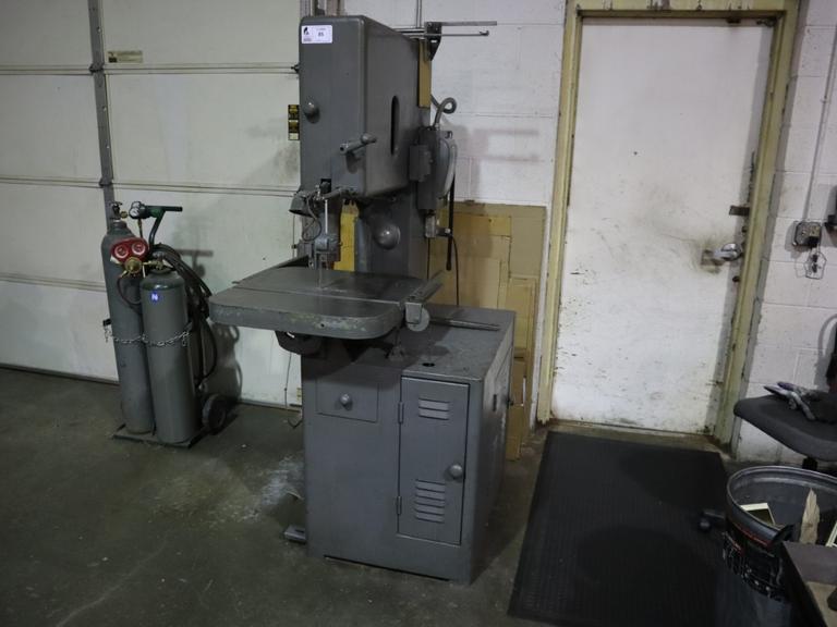 Grob NS18 Vertical Band Saw with Blade Welder and Grinder- Auction Item