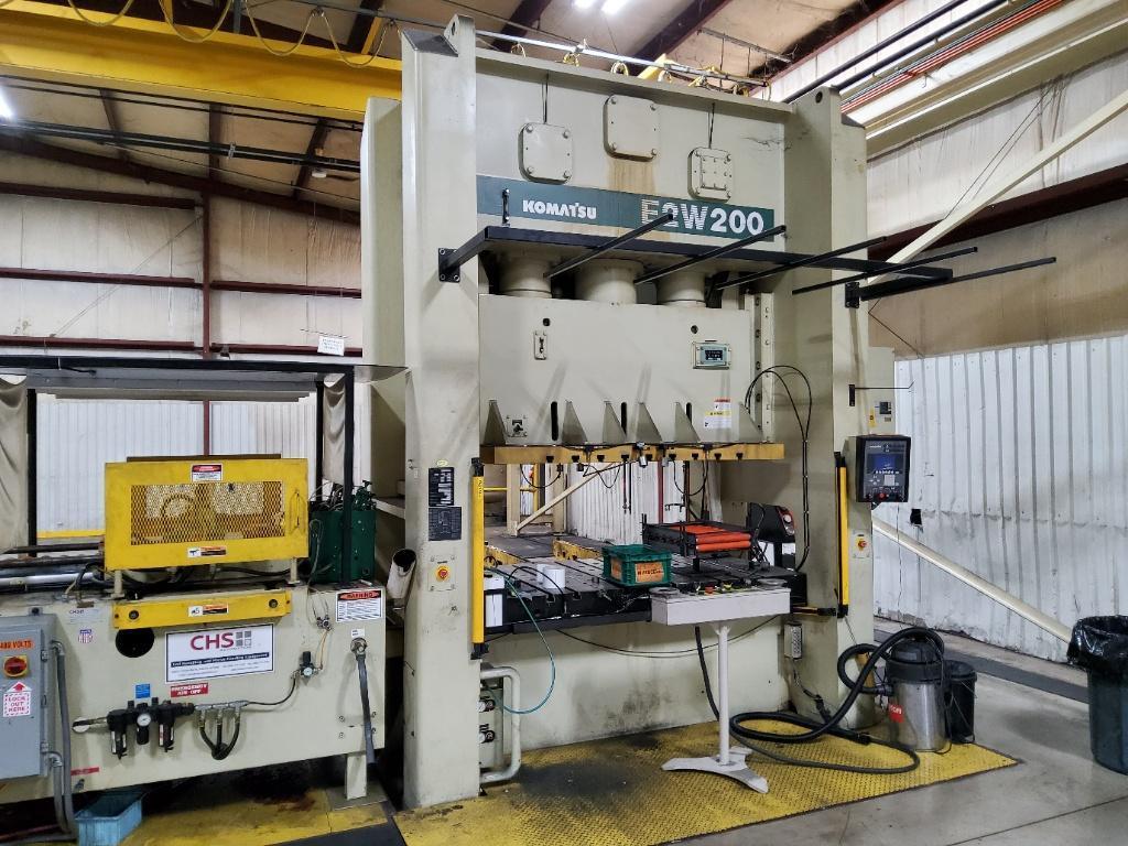 200 Ton Komatsu Press