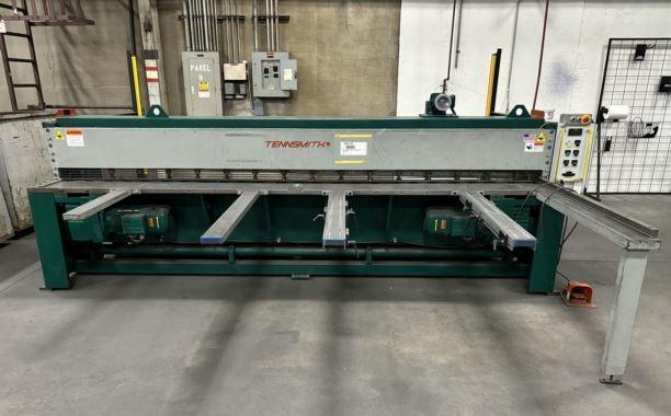 10 ga. x 12 ft, Used Tennsmith Power Shear, Model LM1210