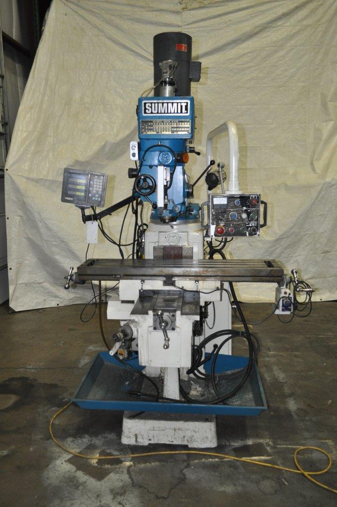 5HP SUMMIT VERTICAL MILL
