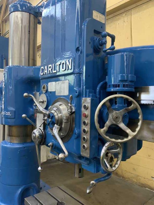 6' X 15" CARLTON RADIAL MODEL DRILLING MACHINE