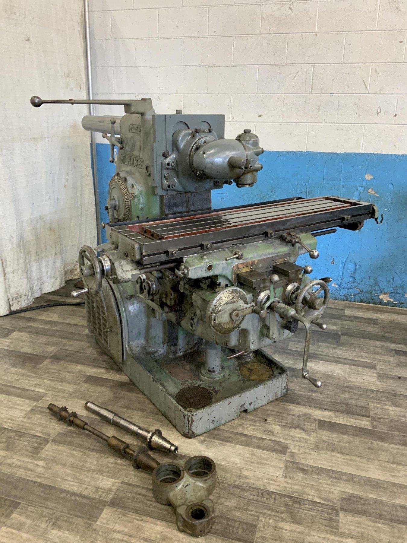 #2 KEARNEY & TRECKER PLAIN HORIZONTAL MILL: STOCK #81191