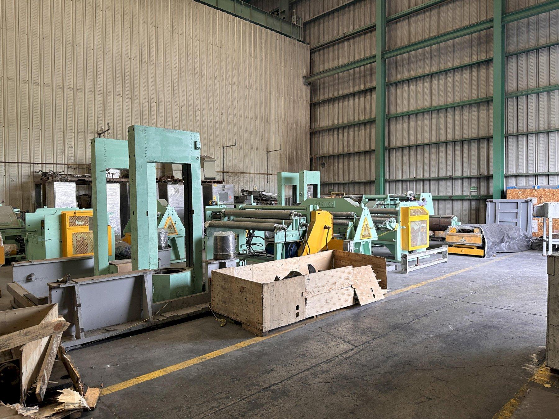 58"  x .250" Fata Hunter Twin Roll Continuous  Aluminum Caster