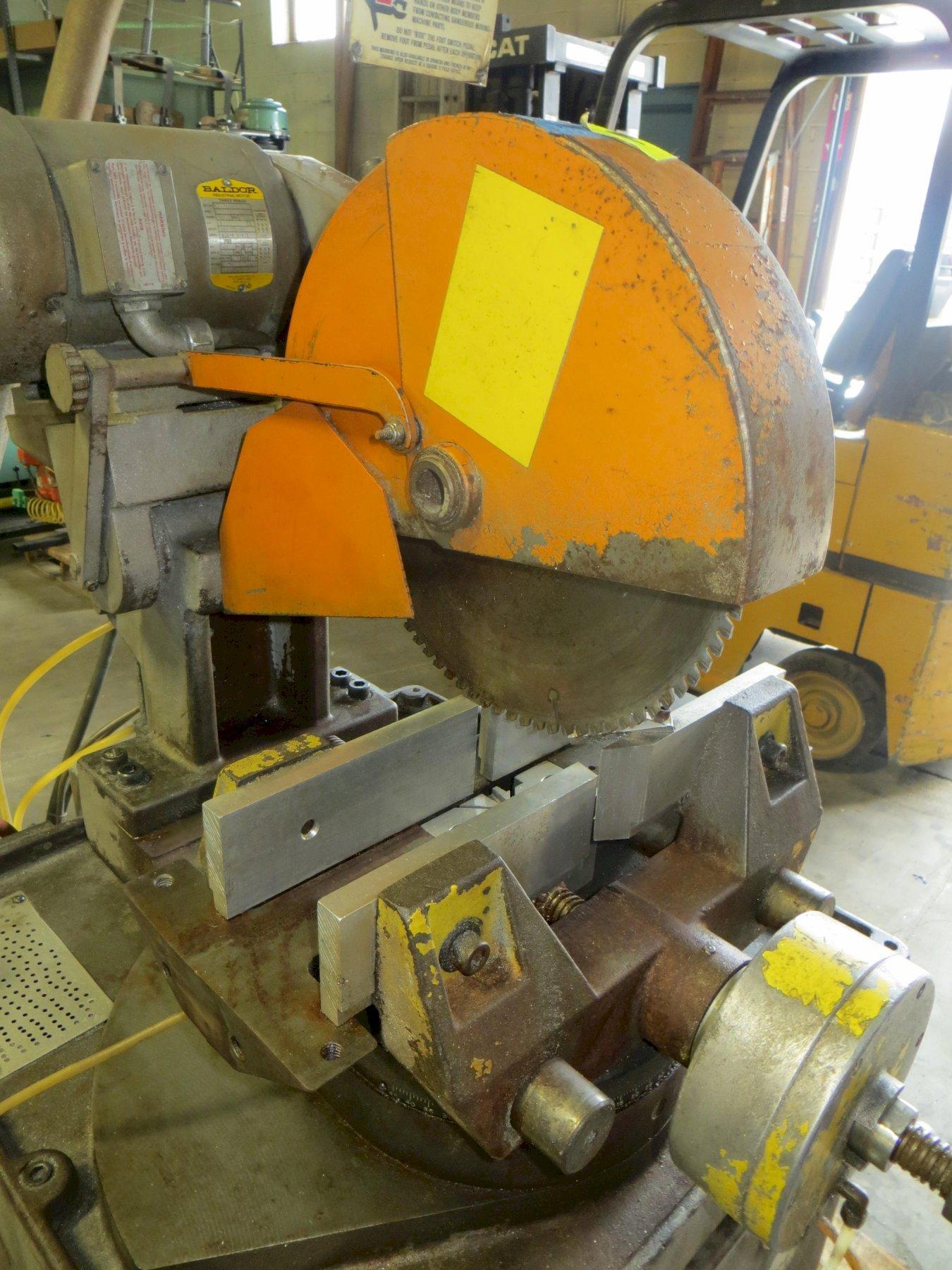 350mm (14")  Maximum Blade Diameter Kalamazoo Semi Automatic Circular Cold Saw Model FS350SA