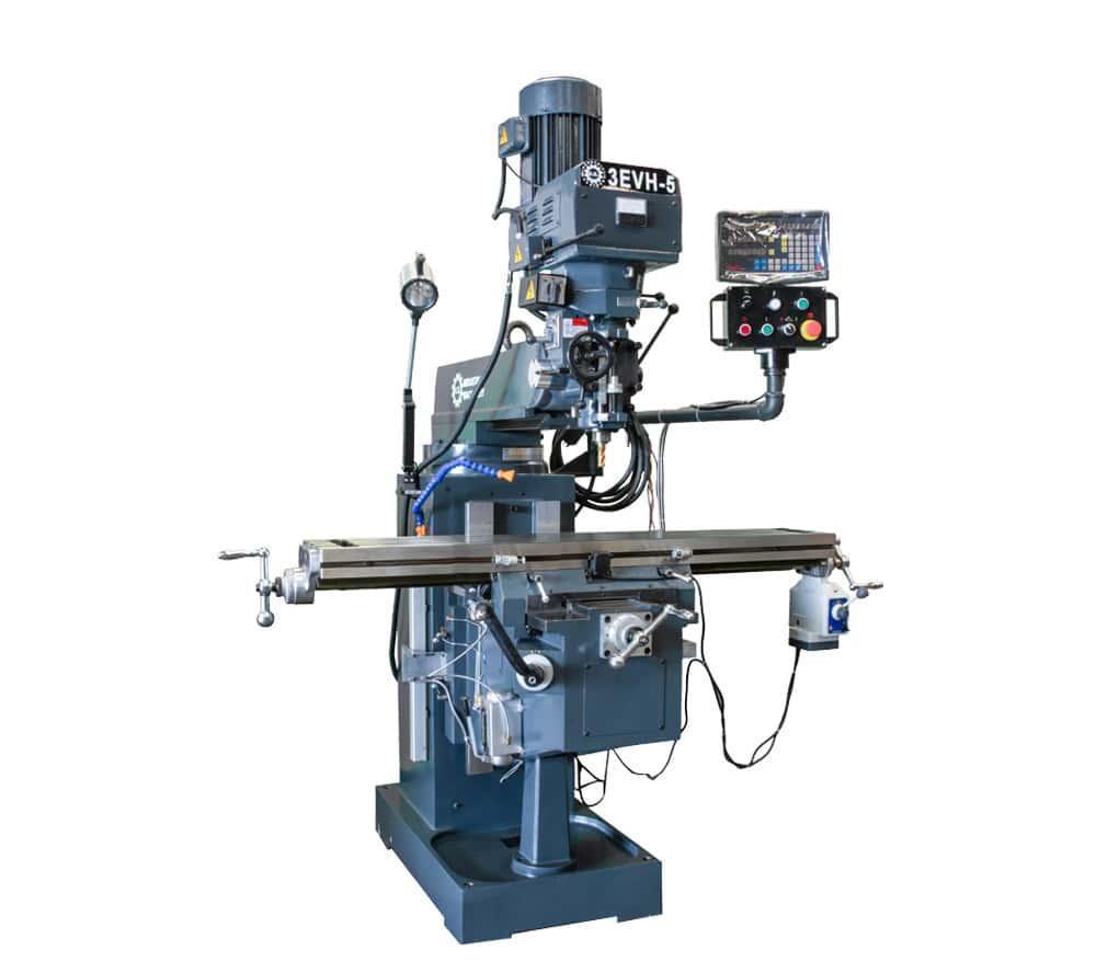 1 - NEW U.S. INDUSTRIAL HEAVY DUTY MANUAL VARIABLE SPEED MILLING MACHINE, MODEL #: 3VH-3
