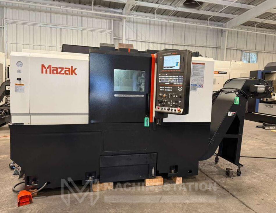 Mazak QTU-250 CNC Turning Center – 2015 Lathe