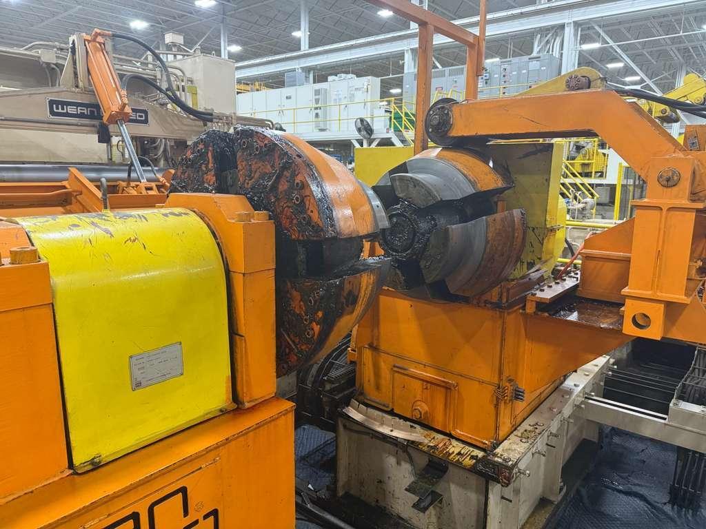 76" x 75,000 Lbs Wean United Uncoiler