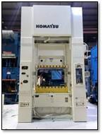 Komatsu E2M-300 Straight Side Press, Used
