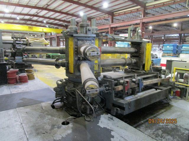 48” x .135” x 45,000 Braner / Loopco Triple Turret Head Slitting Line