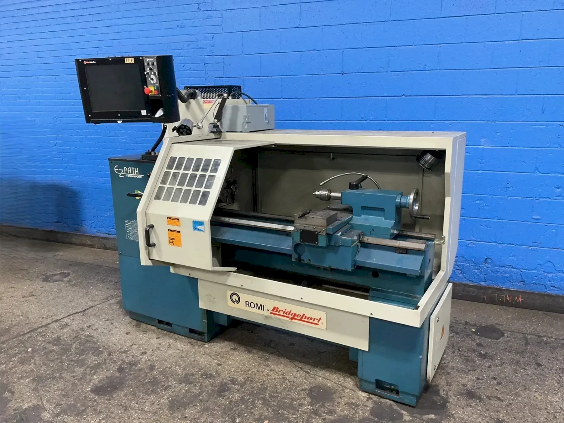 BRIDGEPORT 17” X 54” CNC LATHE  -  EZ-PATH