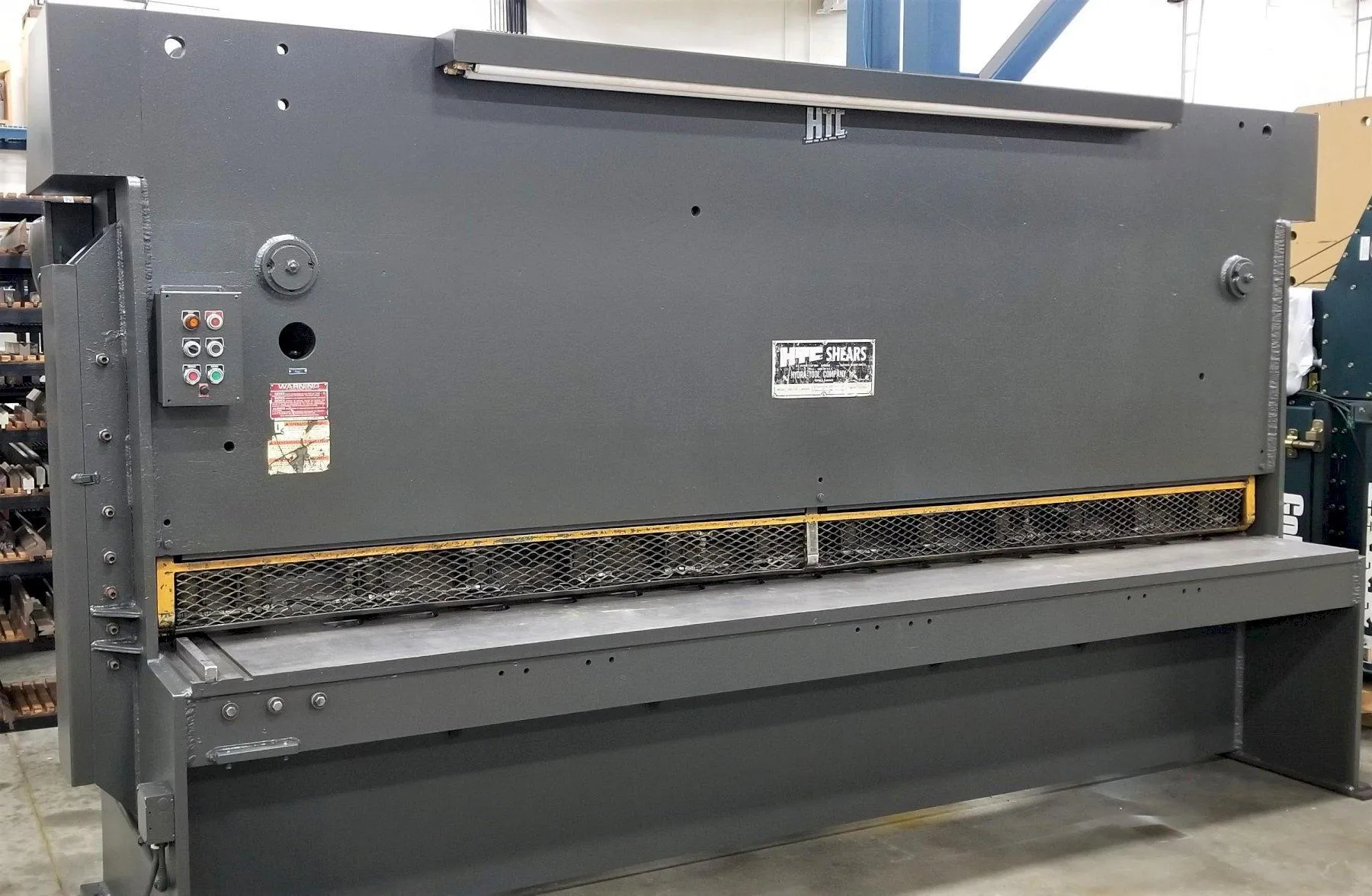 1/4" x 12' HTC MODEL 250-12A HYDRAULIC SHEAR