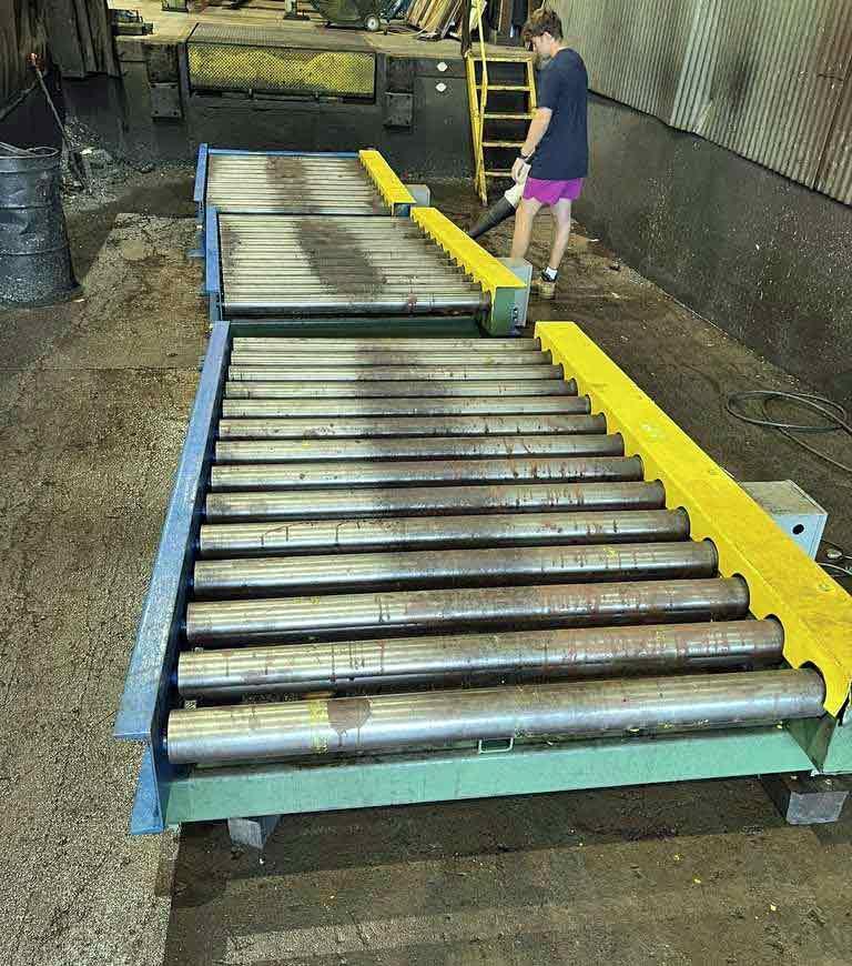 Conveyor, Banding Line, Braner, 20,000# STOCK# 3736