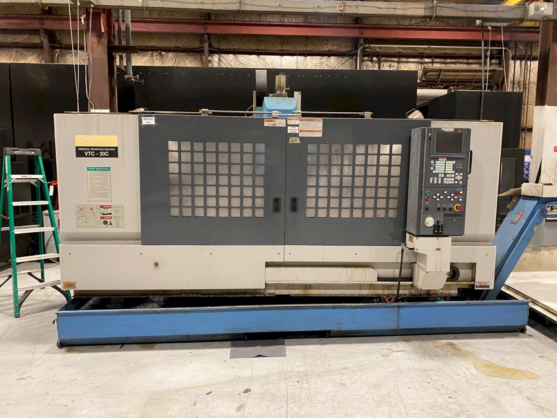 Mazak VTC-30C Vertical Machining Center For Sale - 1999