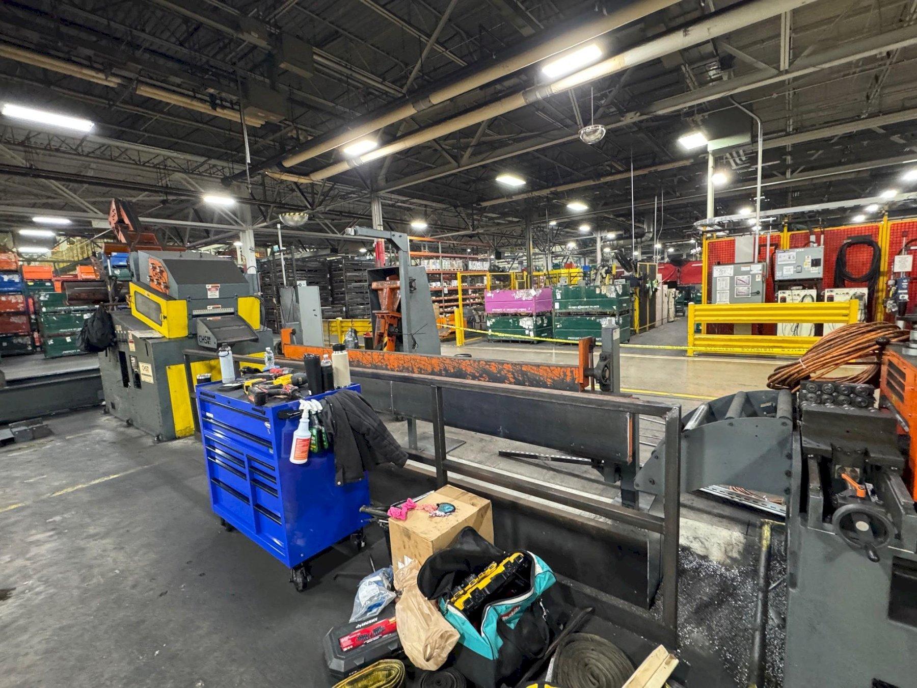 CHS HSLA Coil Feed Line 20,000 Lbs. x 18" Wide (New in 2017)