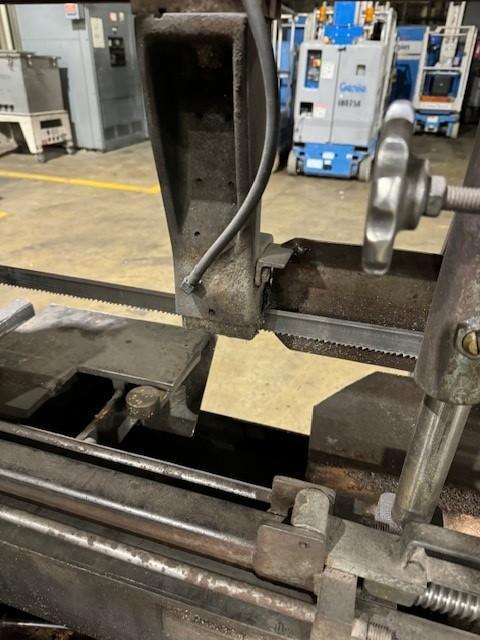 1 - PREOWNED W.F. WELLS HORIZONTAL BAND SAW, MODEL #: W-10-1, S/N: 92175