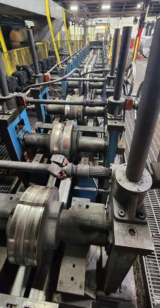 5.000" x 0.250" Bradbury Rafted Tube Mill STOCK#3561